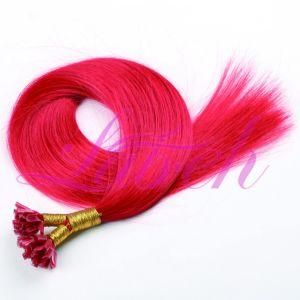 Straight Red Remy Brazilian Human Hair Extension