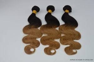 Two Tone Humain Hair 1b/27 Virgin Hair Indian Human Hair Bundles