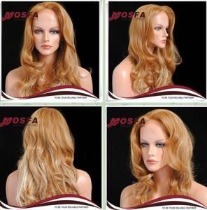 100% Kanekalon Body Wave Synthetic Lace Front Wig (MS249#F27-613)