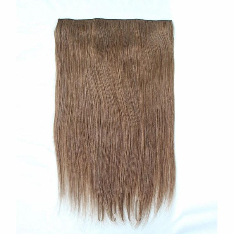 Human Hair Virgin Halo Hair Extension for Hair Loss People
