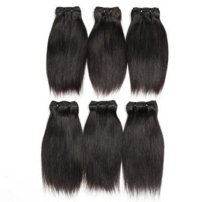 Cheap Price Short Length 8inch Human Hair Weft Hair Extension