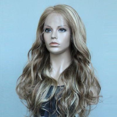 100% Handtied Luxury Lace Front Wig Use Virgin Human Hair