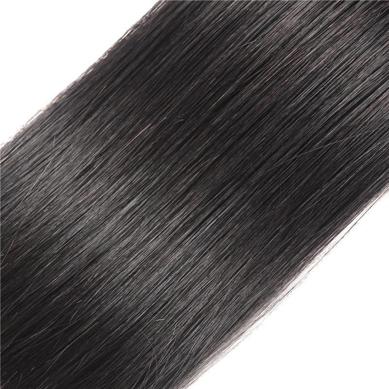 Unproccessed Weaving Hair Virgin Remy Brazilian Human Hair Extension 10-26inch Can Be Mixed