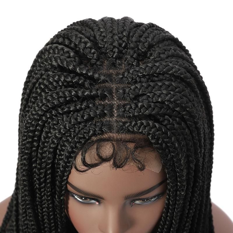 Synthetic Hair Wigs 4*4 Lace Closure Braiding Wigs 30inch Braiding Wigs