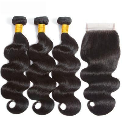 Body Wave Bundles with Closure Brazilian Hair Weave Bundles with Closure Natural Human Hair Bundles with Closure