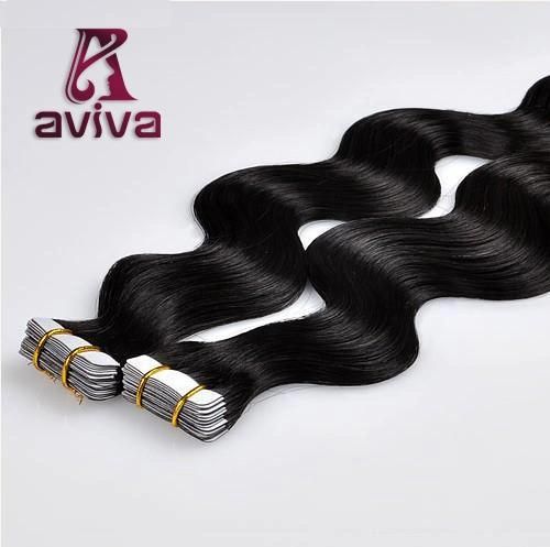 Seamless Tape Hair Extension Tape in Hair Extension Virgin Hair Skin Weft PU Tape Human Hair Extension