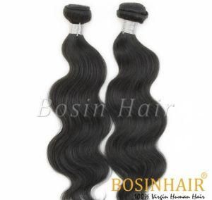 Virgin Natural Brazilian 100% Remy Hair Body Wave (BX-20&prime;&prime;-1#)