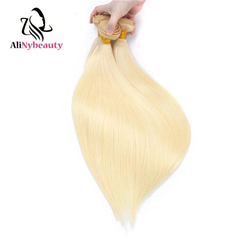 Color #613 Straight Peruvian Human Hair Weave