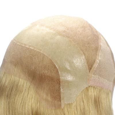 Ntw3 Fine Welded Mono with Lace Front and PU on Sides Back Wig