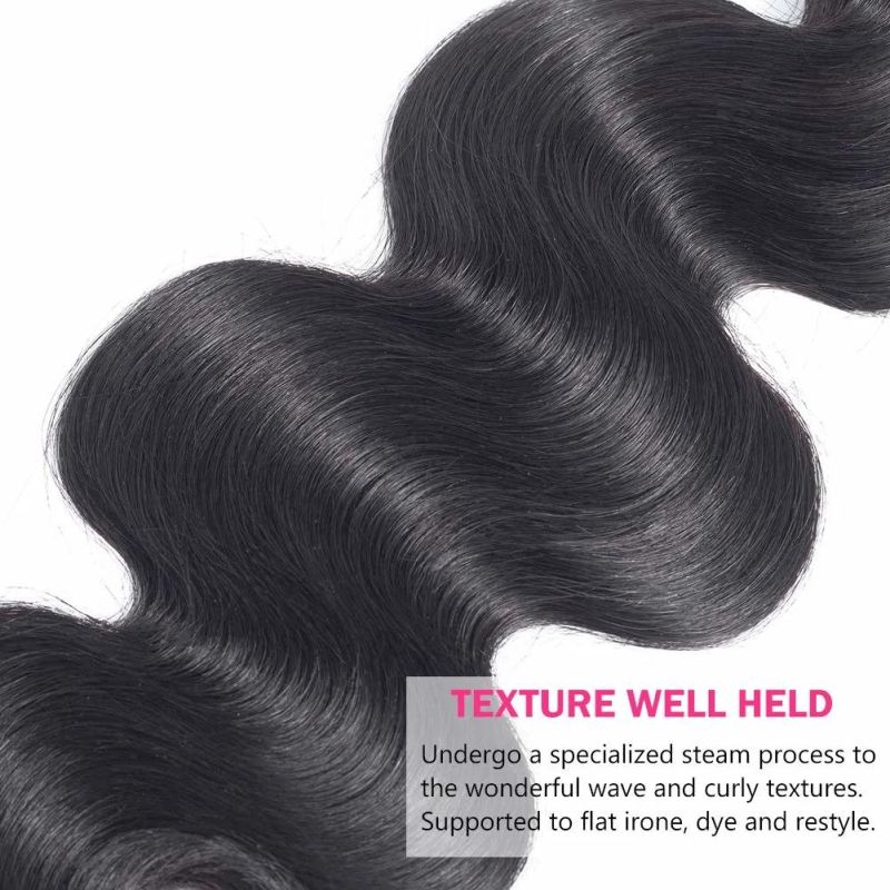 10A Body Wave Bundles Human Hair 14inch Bundles Unprocessed 100% Brazilian Virgin Hair Weave Bundles Human Hair Bundles Remy Human Hair Extensions