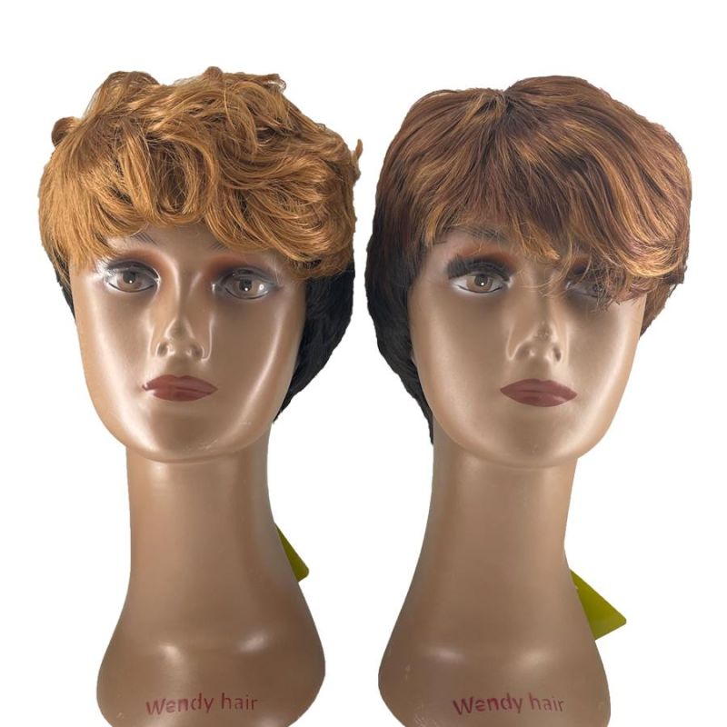 Wholesale Cheap Synthetic Short Hair for Black Women Fiber Hair