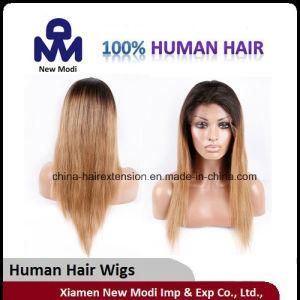 Fashion Straight Human Hair Wig Front Lace Wig