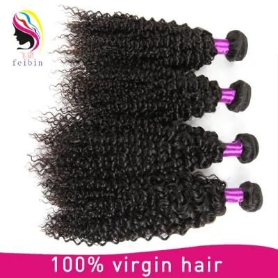 Factory Price Mongolian Human Hair Extension Kinky Curly Produces