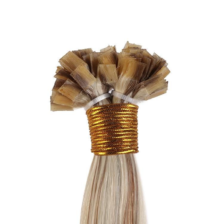 12A 100% Raw Cuticle Aligned Human Hair Flat Tip Hair Extension #P27/60