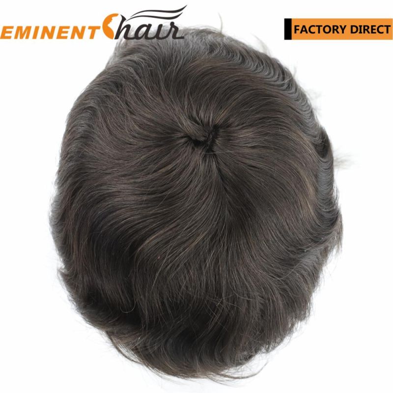 Graduated Hairline Lace Front Human Hair Mono Wig