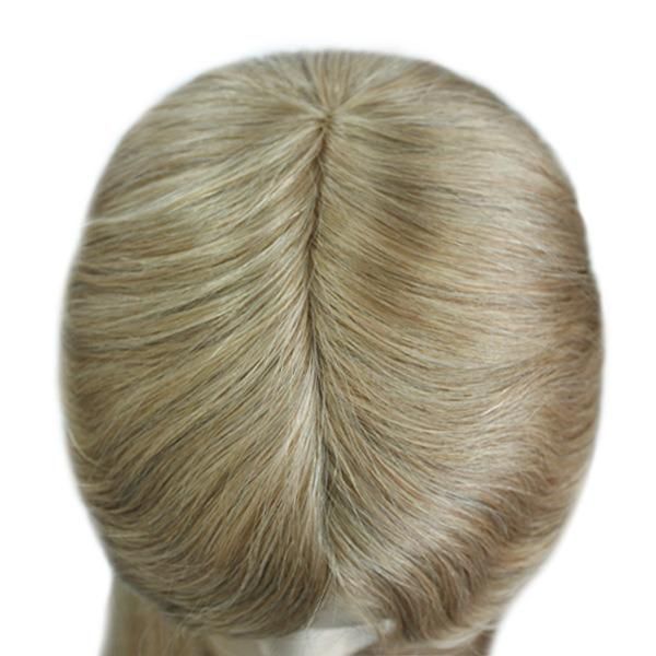 Fine Mono with Lace Front Women′s Long Hair System