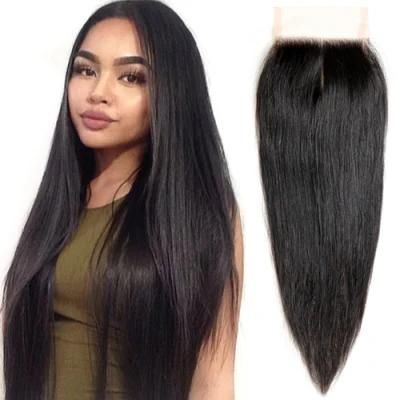 Closure Frontale Virgin Hair Bundles with Closure 4X4 Closure Wig Human Hair