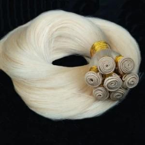 Purevirgin H#60 Top Quality Super Double Drawn Handtied Weft Seamless