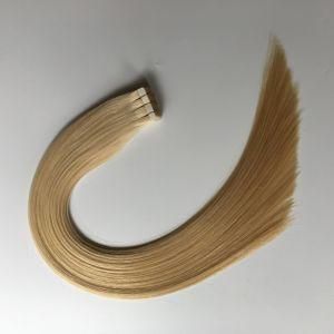 613# Straight Us Tape PU Weft Virgin Remy Human Hair Extensions