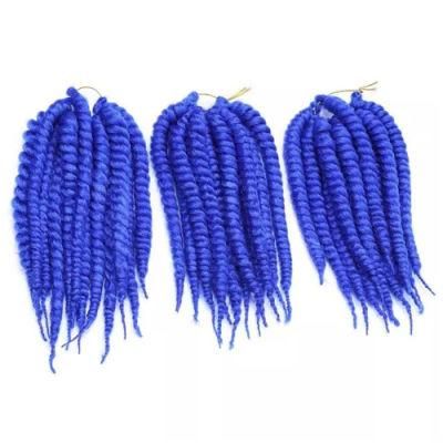 Hot Selling 12 Inch 110g Synthetic Twist Crochet Braid for African Market