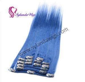 Sylandawigs 9 PCS/Set Remey Straight Hair Clip in Real Human Hair Extension with Free Shipping