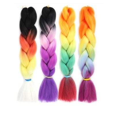 24inch Manufacture Price Synthetic Hair Braid Extensions X-Pression