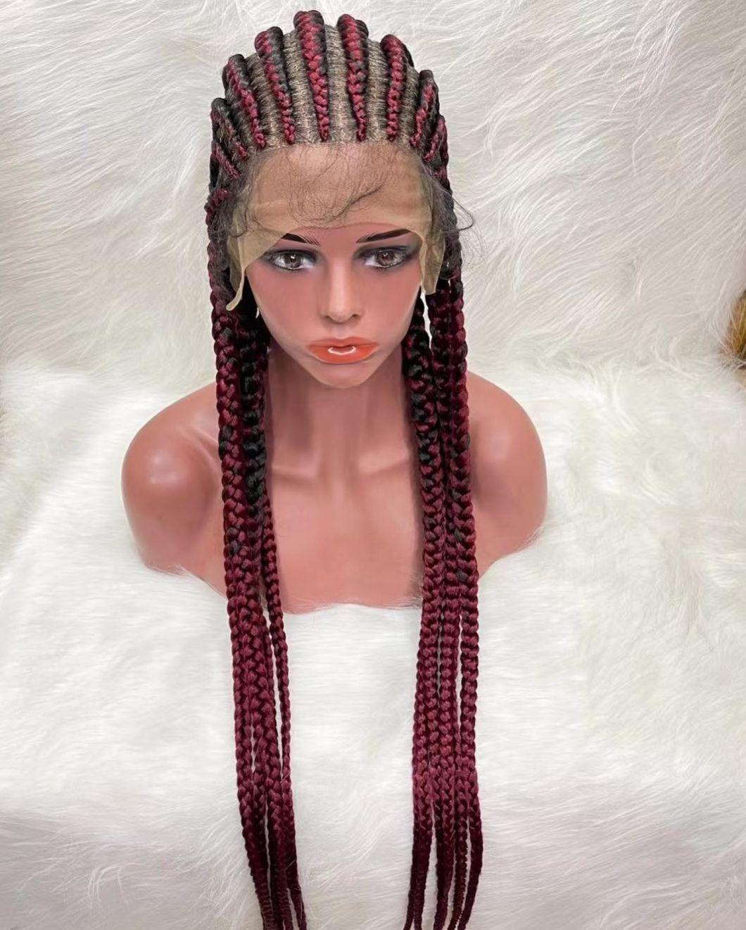 Wholesale Braid Hair Wigs Synthetic Braided Laces Wigs Vendors