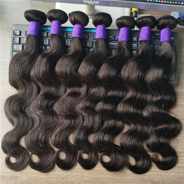 Wholesale 10A 12A Grade Transparent Lace Frontal Peruvian Hair Bundles with Closure