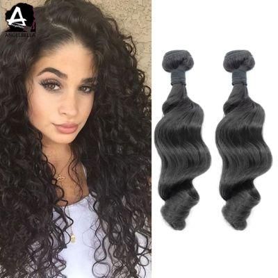 Angelbella Hair Suppliers Wholesale Unprocessed Raw Brazilian Natural Wave Virgin Hair Bundles Deal