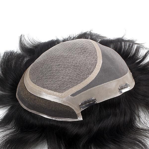 Lw4397: Durable Fine Mono Hair System with Natural Silk Top