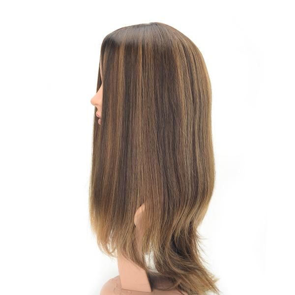Long Layer Long Hair Natural Straight European Hair Female Hairpiece