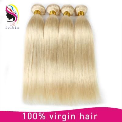 100% Mongolian Straight Blond Human Hair Virgin Hair Extension