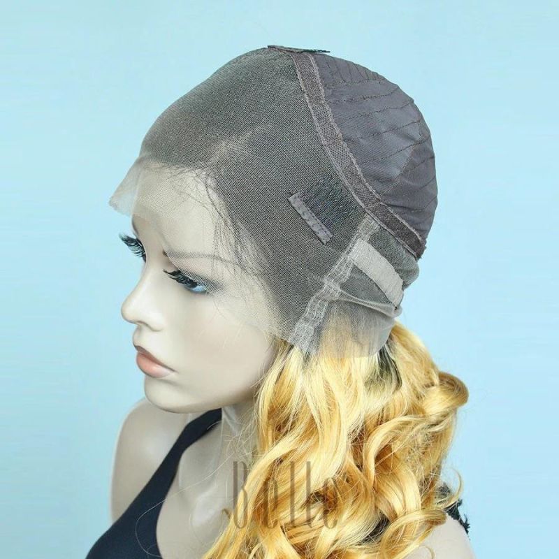 Belle Free Parting Human Hair Natural Looking Lace Front Wig