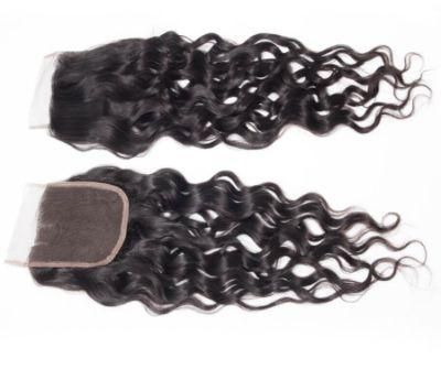 Kbeth Jerry Curly 5*5 Transparent HD Lace 14 Inch Closure Cheap Price Toupees From China Xuchang Factory in Stock