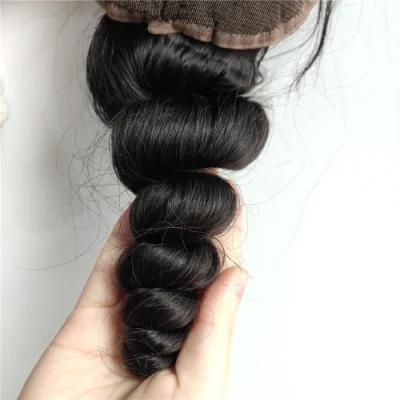 Malaysian Remy Human Hair Loose Wave 5*5 Lace Closure