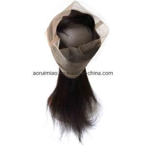 Straight 360 Front Lace Wig Frontal Products Raw Virgin Chinese Remy Hair