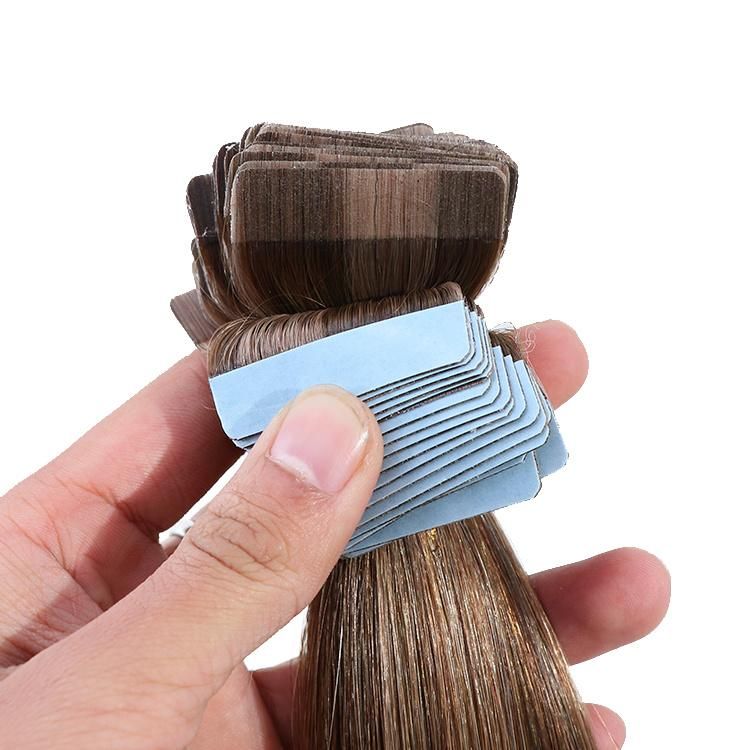 12A Remy Virgin Hair Cuticle Aligned Straight Human Tape Hair Extension