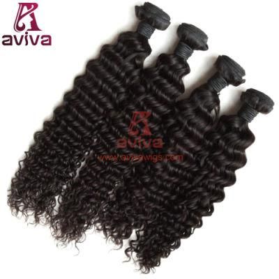 100% Top Quality Deep Wave Virgin Peruvian Human Hair