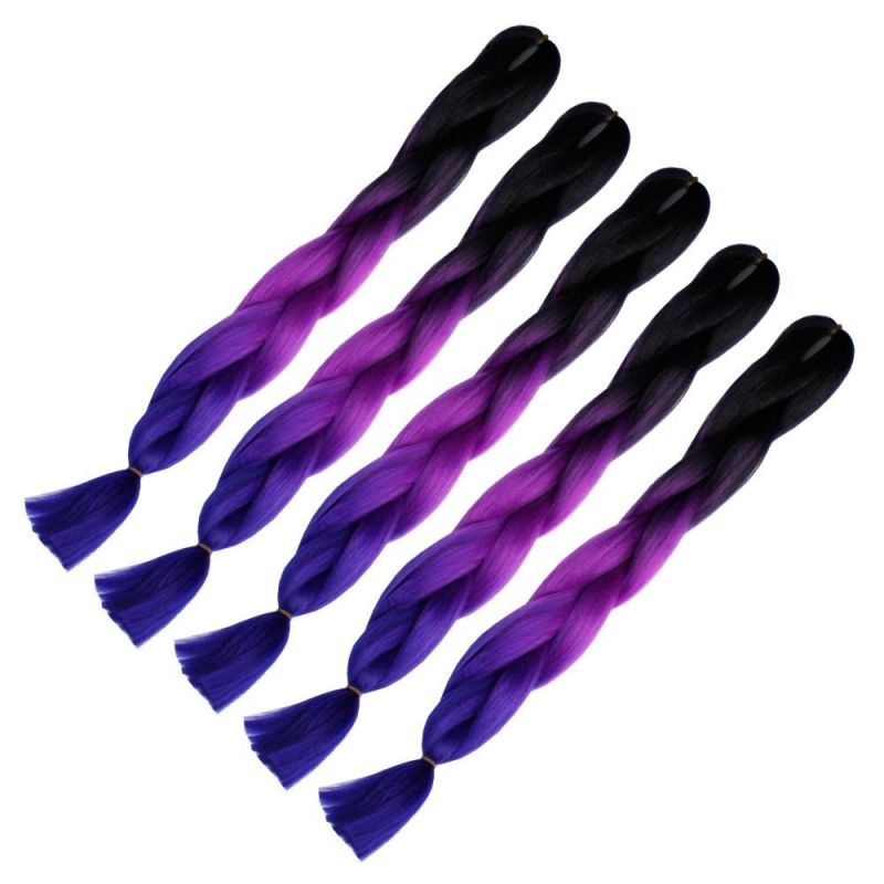 Wholesale Hair Extension Ombre Synthetic Hair 3 Colors
