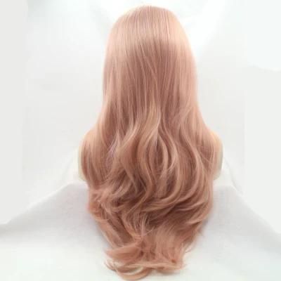 Sleek Synthetic Lace Front Wigs Long Straight Cheap Synthetic Hair Wigs