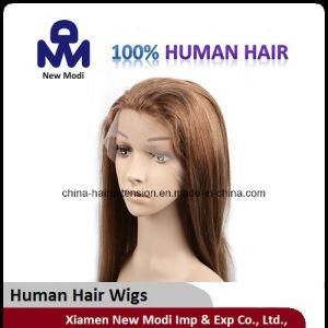 Indian Virgin Human Hair Fashion Lady Full Lace Wig