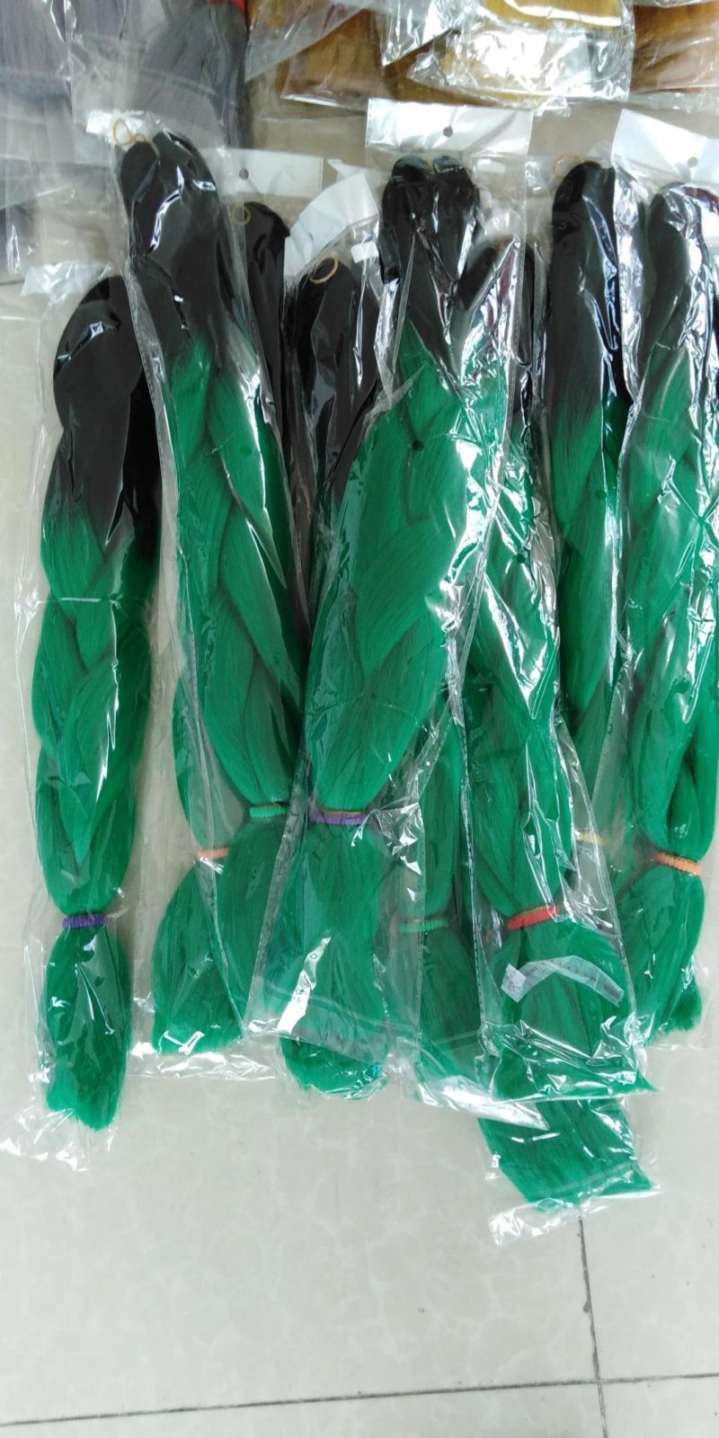 24 Inch Top Quality Single Color Synthetic Braiding Hair