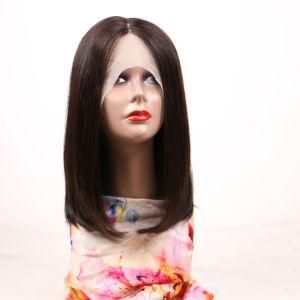 100% Bob Wig Brazilian Straight Front Lace Frontal Human Hair Wig with Virgin Hair
