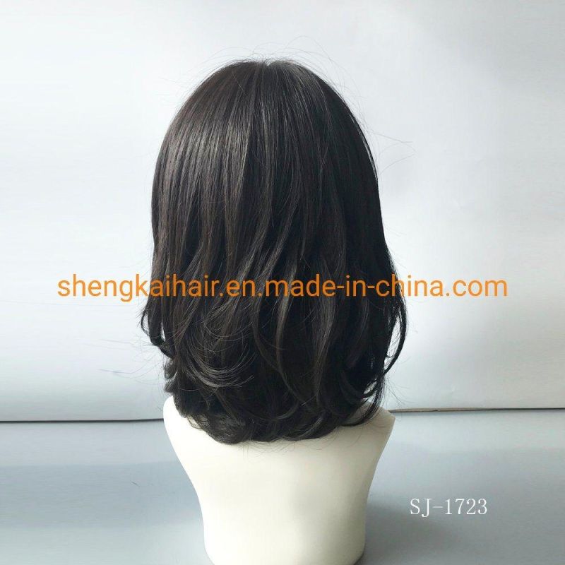 Wholesale Full Hand Tied Heat Resistant Women Synthetic Hair Wig