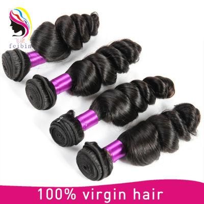 100% Loose Wave Virgin Hair Brazilian Human Hair Weaving