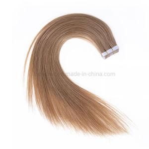 Super Double Drawn 100% Human Hair Extension #27 High Quality Virgin Hair Tape Hair