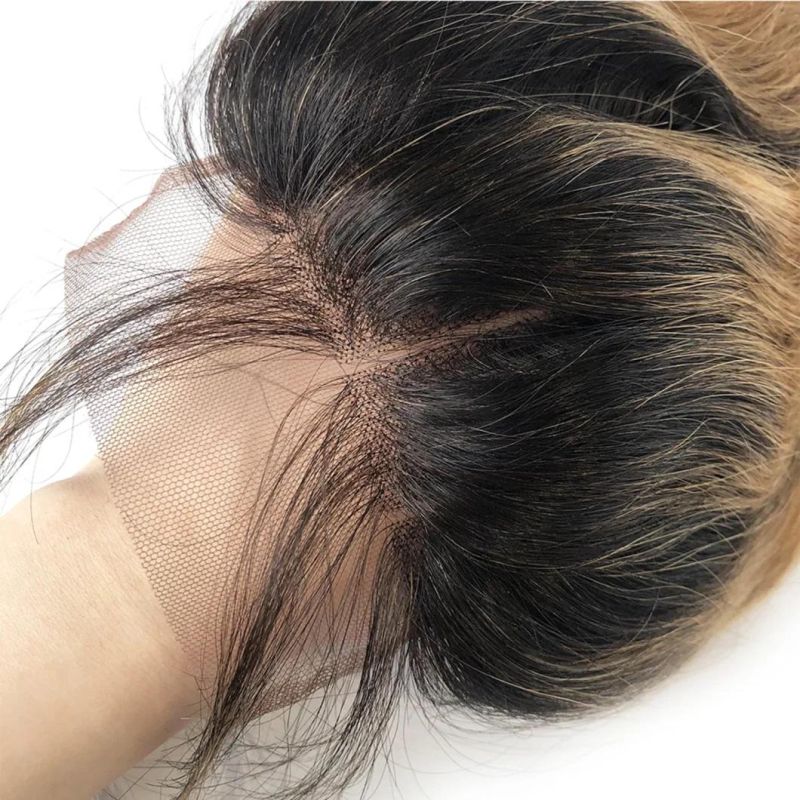 Ombre Brazilian Human Hair Bundles with Closure Transparent Closure with Bundles Loose Wave Bundles Wi Human Hairth Closure Weave Short Hair Extensions