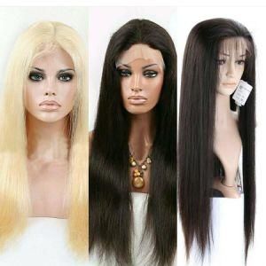 Wholesale Hair Factory Quality Guaranteed 100% Human Virgin Remy 613 Straight Wigs