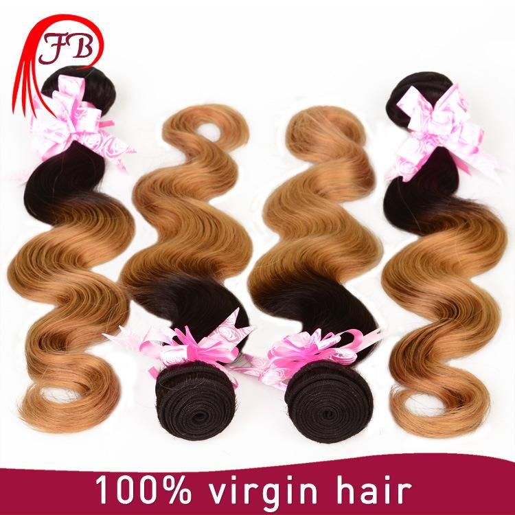 Body Wave Ombre Remy Brazilian Human Hair Extension