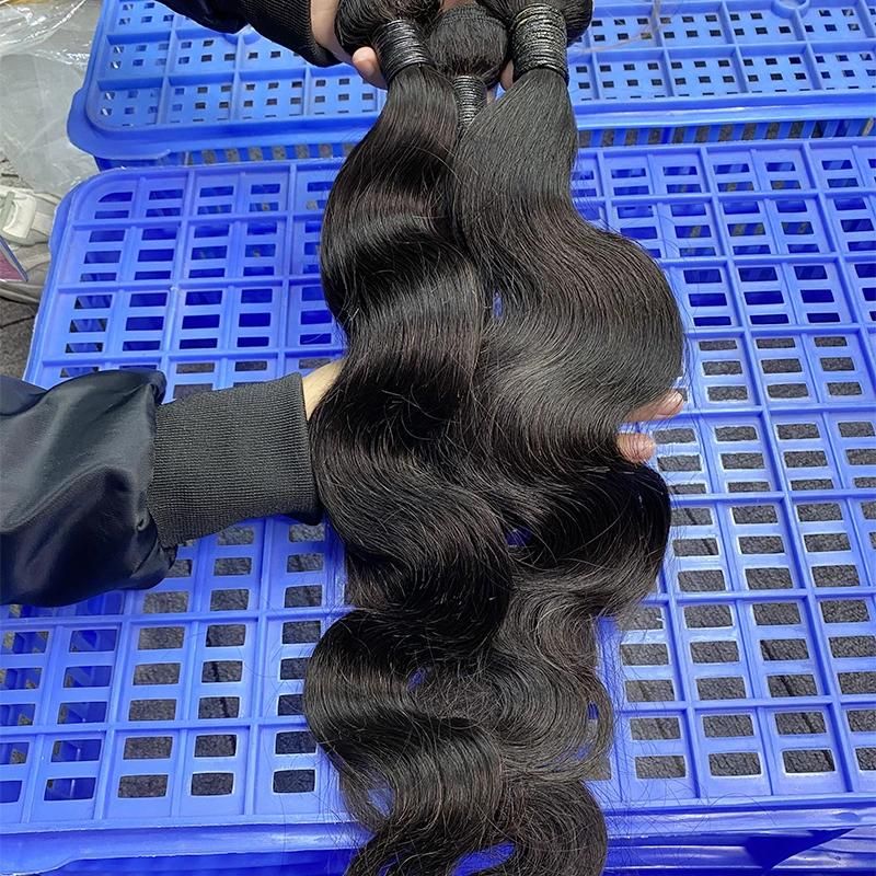 Unprocessed Human Hair Weave Bundles Cuticle Aligned Virgin Hair Bundles Vendors 12A Grade Cambodian Hair